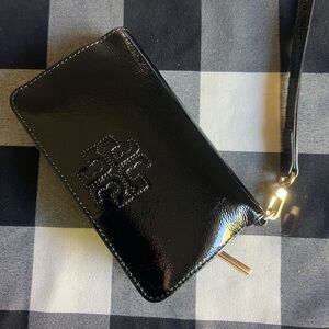 Tory Burch Patented Leather Wallet/Wristlet